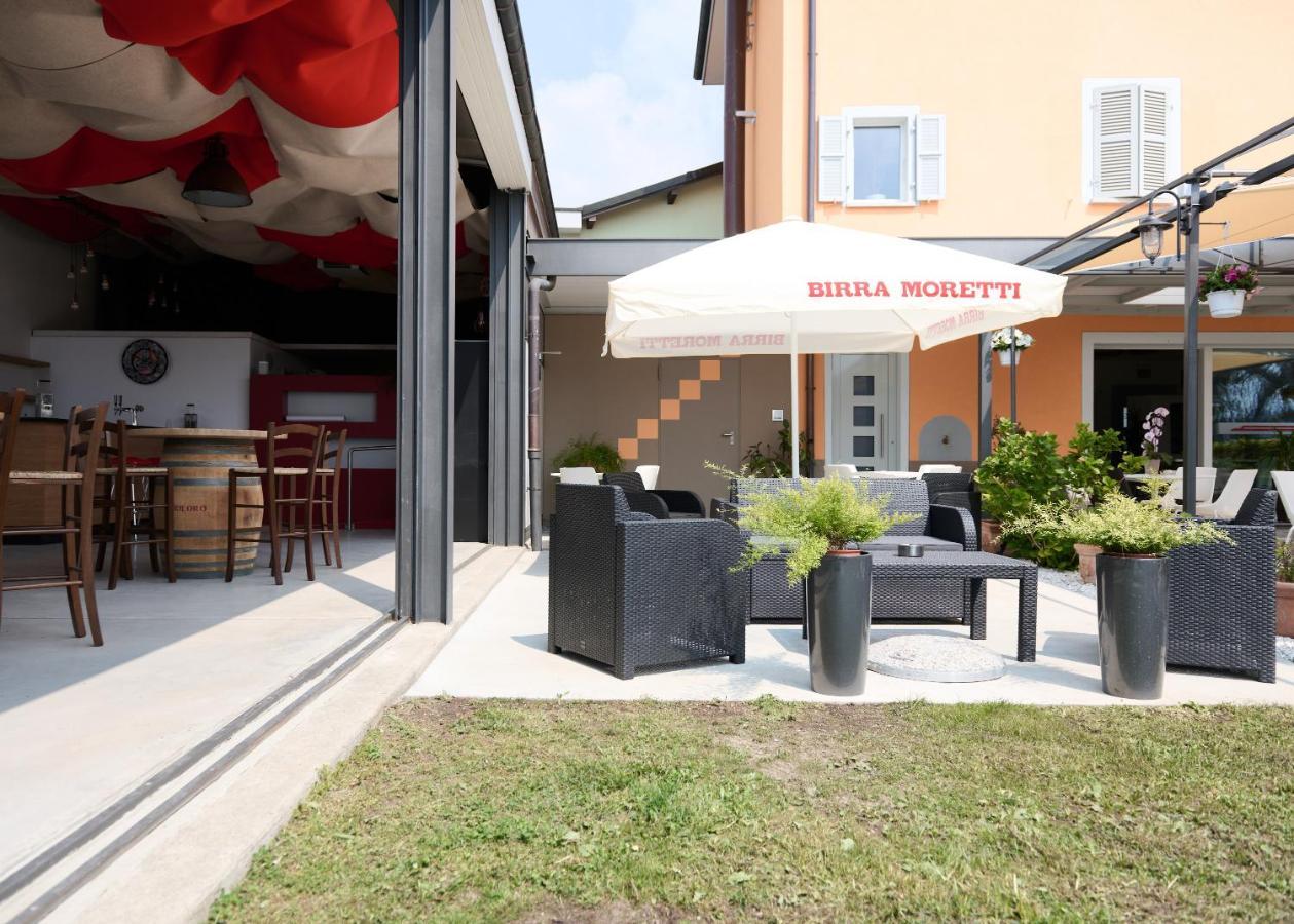 Albergo Ristorante Stazione Balerna Bagian luar foto